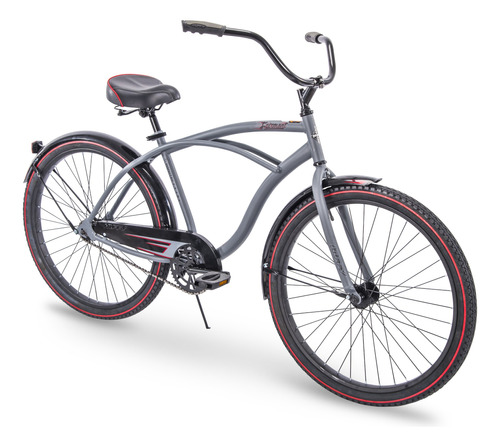 Bicicleta Urbana Huffy Fairmont En Color Negro Mate.