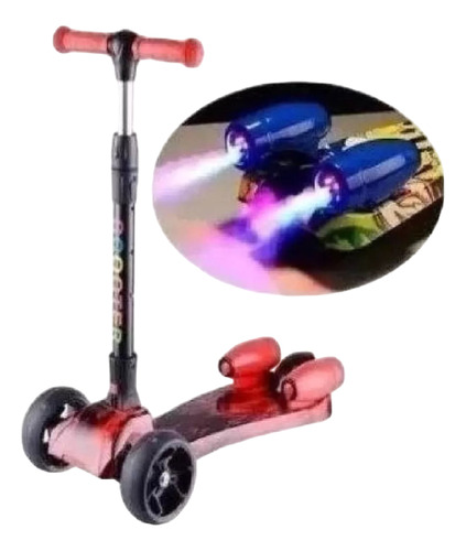 Patineta Turbinas Humo Scooter Luces Humo Sonidos  Env Inmed