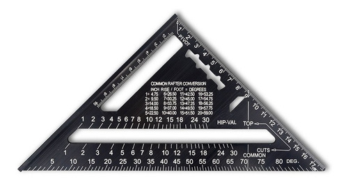 Imagen 3 de 5 de Escuadra Multiangulo Con Sombrero Aluminio 7 Bremen 7647