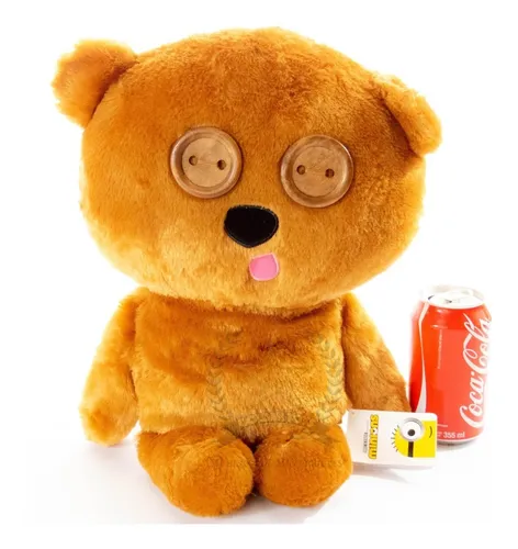 Minion con osito de peluche hot sale
