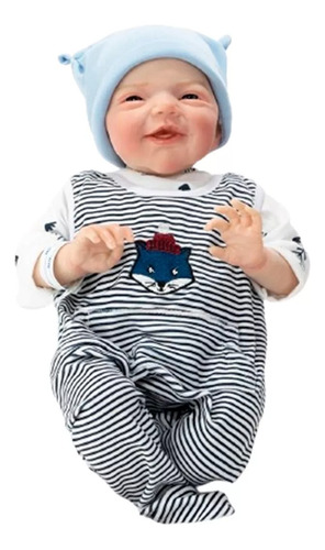 Muñeco Bebe Reborn Realista Hecho A Mano Piel 3d Charlie