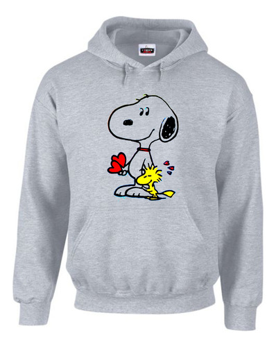 Buzo Snoopy Con Capota, Buso, Saco Serie Grey
