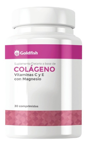 Colageno Comp Vit. C Y E Magnesio Y Calcio Goldfish X 60
