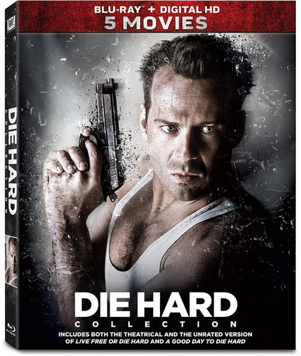 Die Hard 5 Movie Collection Blu-ray Box Set Importado