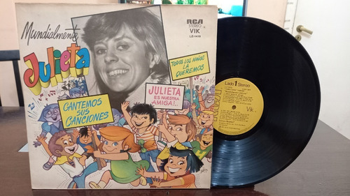 Julieta Magaña Mundialmente Julieta Lp Vinilo 1977 Nm