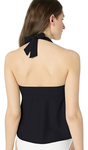 Traje Baño Dama Extra 2x 18-20w Halter Top Short Minimizer