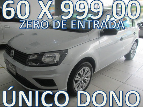 Volkswagen Gol 1.6 Completo Unico Dono Zero De Entrada