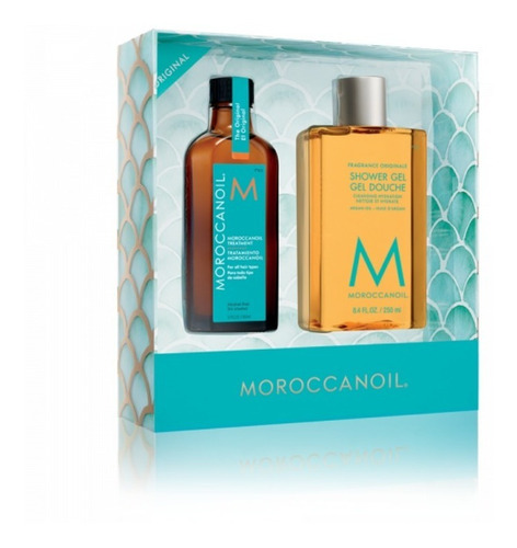 Pack De Aceite De Argán Normal Moroccanoil Y Gel De Ducha.