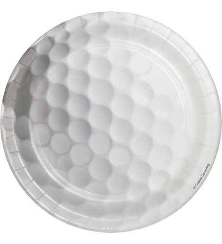 Golf Dessert Plates, 24 Ct