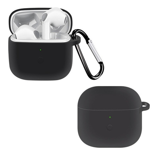 Imagen 1 de 1 de Funda De Silicona Para Audífonos Soundpeats Air3 Con Gancho