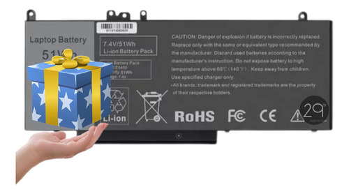 Bateria Para Dell Latitude E5450 E5550 E5250 G5m10 0wyjc2