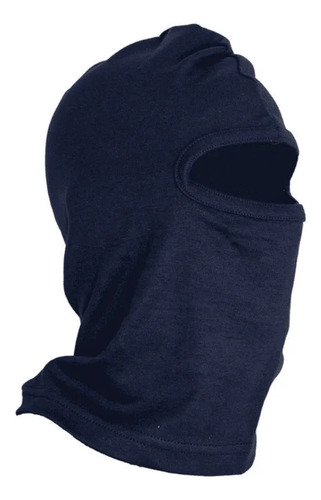 Capuz Balaclava Térmico Camara Fria Moto Touca Ninja Epi Ca Cor Azul Tamanho Único