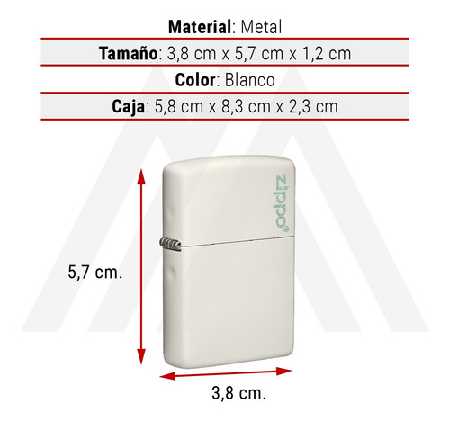 Imagen 7 de 10 de Encendedor Zippo Lighter Glow In The Dark Logo