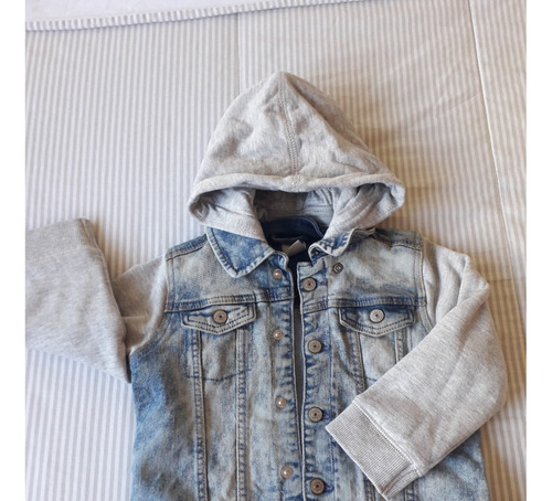 Campera De Jean H&m Para Bebé 12-18m / Impecable