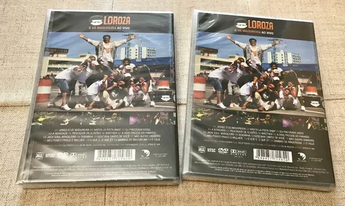 Dvd Loroza E Us Madureira - Ao Vivo Sergio Loroza Novo