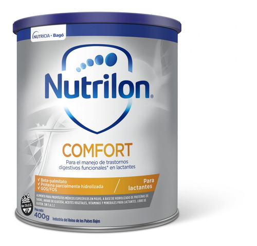 Leche En Polvo Nutricia Bagó Nutrilon Comfort En Lata 400gr