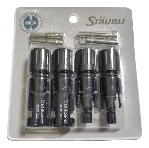 Conector Fotovoltaico Mc4 Staubli Com 20 Pares