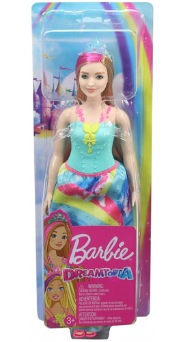 Boneca Barbie Dreamtopia Vestido De Arco Iris Mattel Gjk12