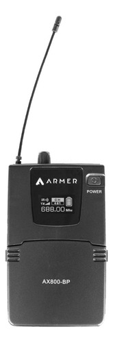 Transmissor Bodypack Armer Ax800-bp Para Microfone Headset