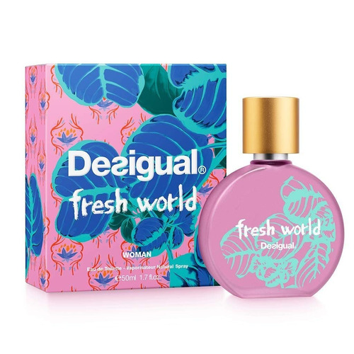 Perfume Importado Desigual Fresh World Edt 100ml Original 