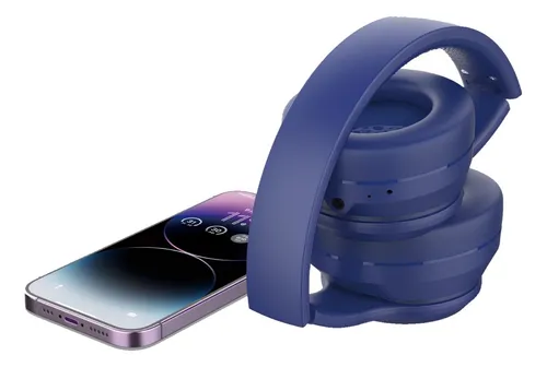 Auriculares Devia Kintone Wireless Headphones V2 - Cover Co Color Azul