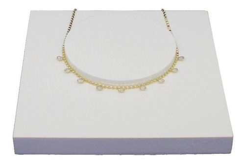 Imagem 3 de 3 de Busto Choker Expositor Loja Joias Colar Vitrine