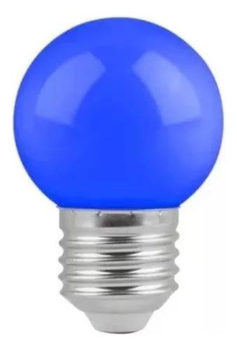 Pack X10 Lampara Led Gota Color 1w E27 Ideal Guirnaldas