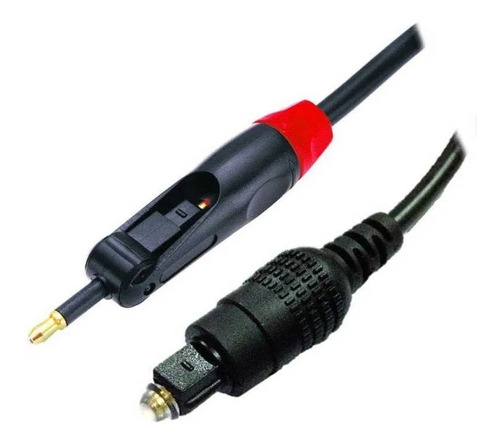 Cable de fibra óptica universal Toslink Mini Plug de 1,5 metros