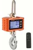 Comprar Vevor Báscula Colgante Digital De Grúa 1000kg\u002F2200lbs Lcd Color Naranja
