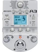 Comprar Pedalera P\u002F Acustica Zoom A3 - Modelado Acusticas Y Efectos Color Plateado