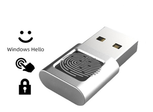 Imagen 3 de 7 de Lector De Huellas Dactilares Usb De Seguridad Escáner De