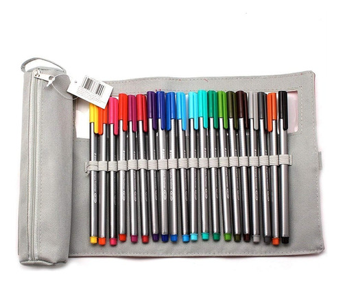 Staedtler Triplus Fineliners 20 Colores Surtidos Con Estuche