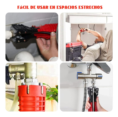 Para 18 En 1 Llave Ajustable, Llave Universal Multiusos De