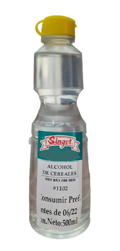 Alcohol De Cereales 500 Ml