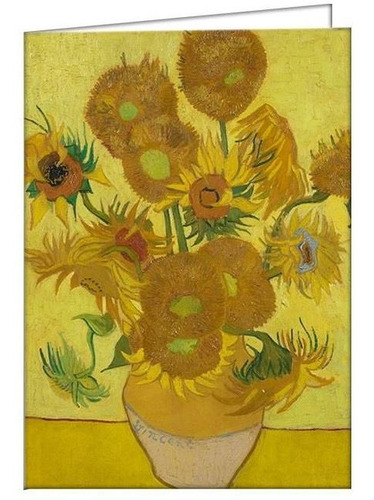 Tarjeta Con Sobre Girasoles Van Gogh - Mosca