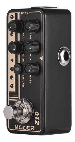 Pedal De Efectos Con Preamplificador True Gold | Mooer Digit