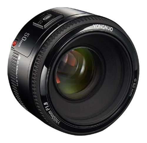 comprar Lente Parassol Câmera Canon Yongnuo Distancia Focal 50mm F18