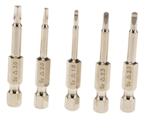 5pcs / Set Magnética Destornillador Triángulo De Brocas