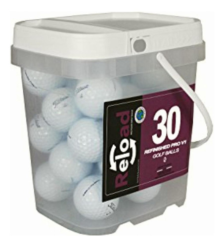 Titleist Reload Pelotas De Golf Recicladas Pro V1 Paquete