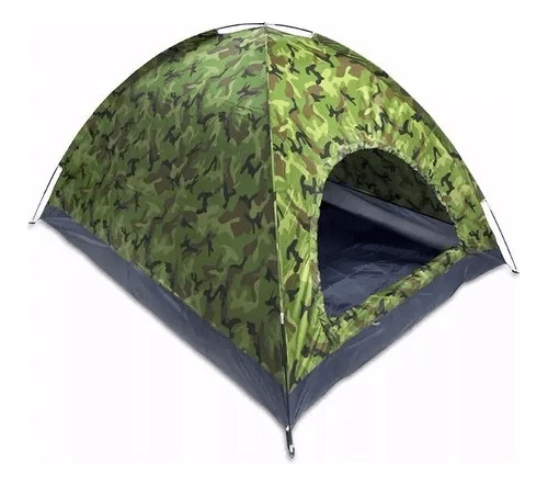 Barraca Camping Militar 3 Lugares Camuflada Top