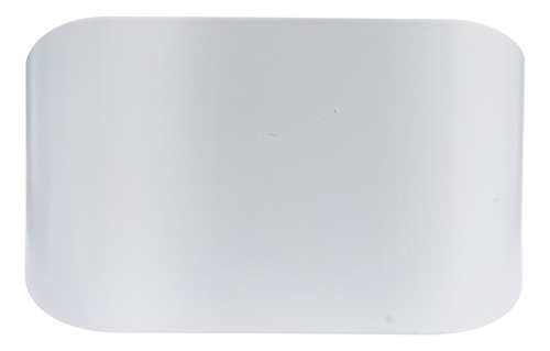 Lámpara Arbotante Box Blanco, 3w, Luz Cálida, Interior