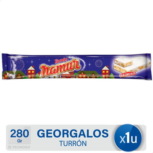 Turron Namur Georgalos De Mani Postre - Mejor Precio