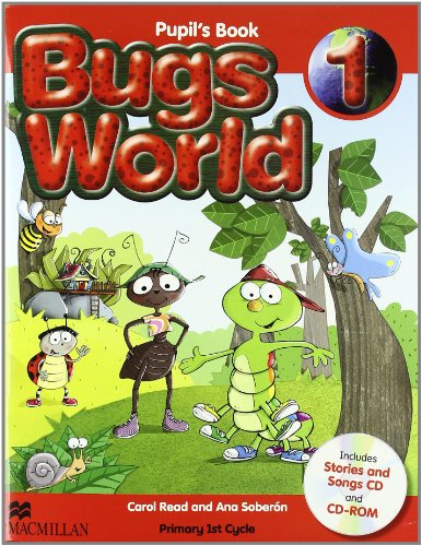 Libro Bugs World 1 1ºpri Students'10 Macmill De Vvaa Macmill