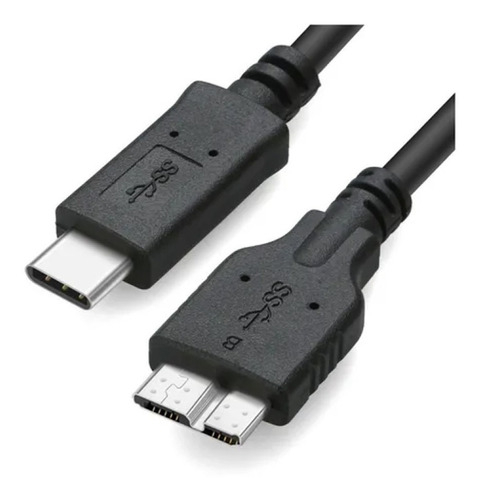 Cable Tipo Usb C 3.0 Para Discos Externos Wd Toshiba Adata