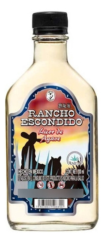 Licor De Agave Rancho Escondido - mL a $113
