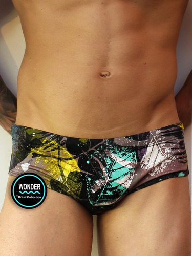 Sunga Wonder - Modelo Tradition - Estampa Amazon