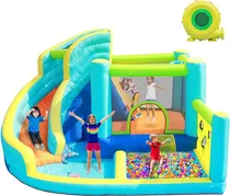 Comprar Inflable Niños Trampolín Centro De Juego Acuatico Brincolin
