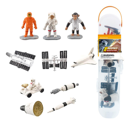 Space Shuttle Rocket Toys City House Conjunto Aeroespacial