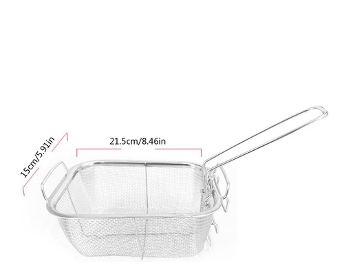 Cestas Para Freír Con Asa Cestas De Patatas Fritas De Malla