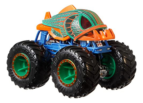 Juguete Hot Wheels Monster Trucks Creature, 3 Unidades, Esca